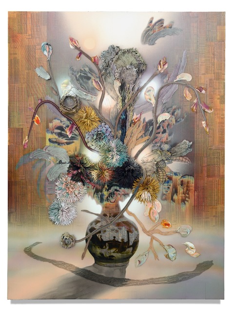 Gordon Cheung, ‘Talkers’, 2018, Painting, Mixed media on canvas, Galerie Huit