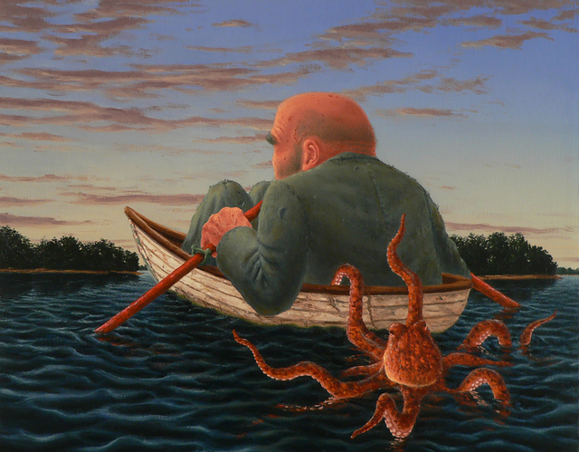 Steve Galloway, ‘Escape’, 2011, Painting, Oil on canvas, ROSEGALLERY