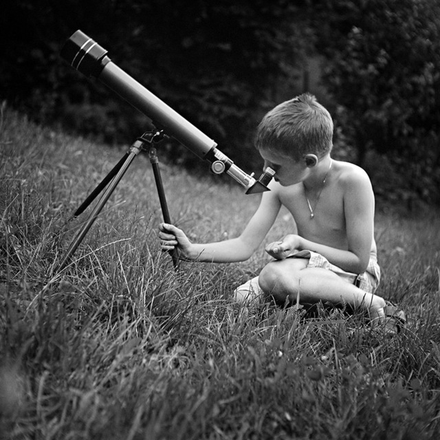 Roman Franc, ‘Brother (Stars and Telescope)’, 2012, Photography, Archival Inkjet Print on Hahnemuhle Photo Rag Pearl, Pictura Gallery