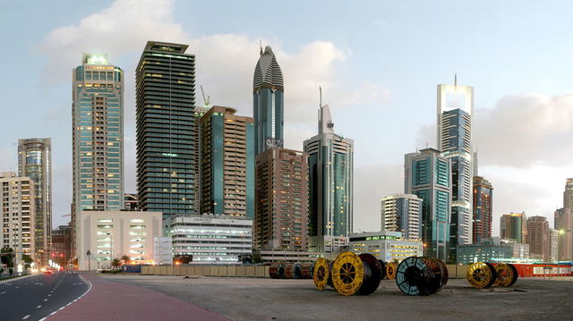 Luigi Visconti, ‘Dubai Cable’, 2013, Photography, Print on metallic paper, Diasec, K + Y Gallery