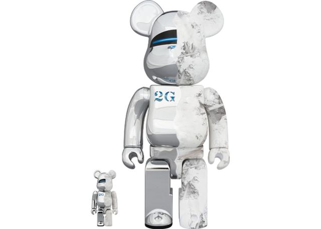 Daniel Arsham, ‘BE@RBRICK x SORAYAMA x Daniel Arsham (100% & 400%)’, 2019, Sculpture, Painted Cast Resin, Curator Style