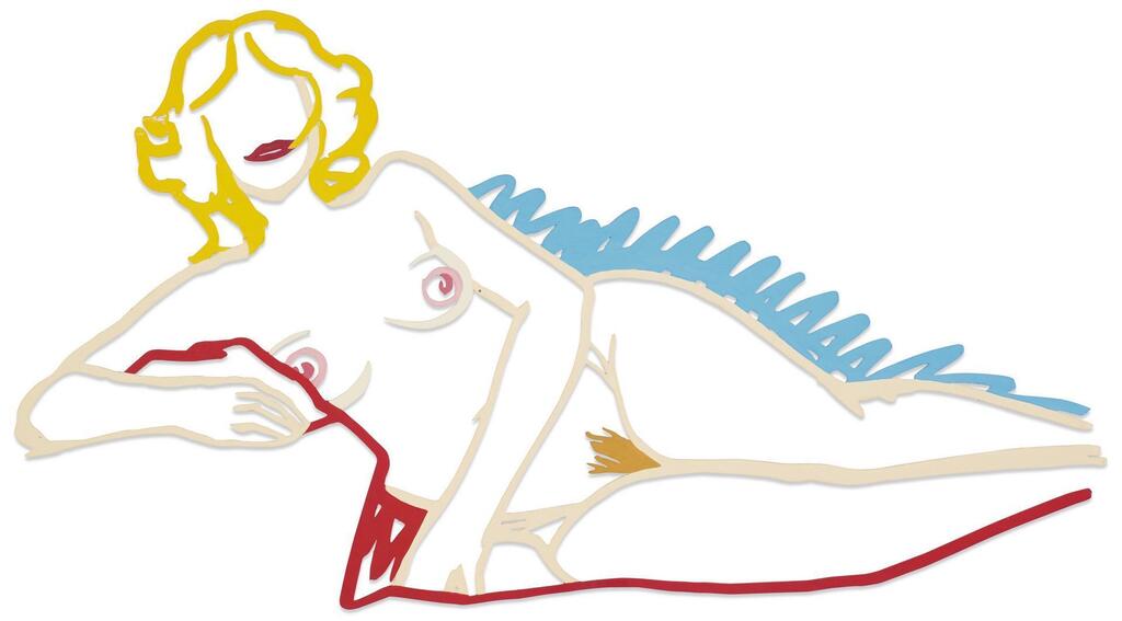 Tom Wesselman - Rosemary Lying on One Elbow (Edition Steel Drawing)