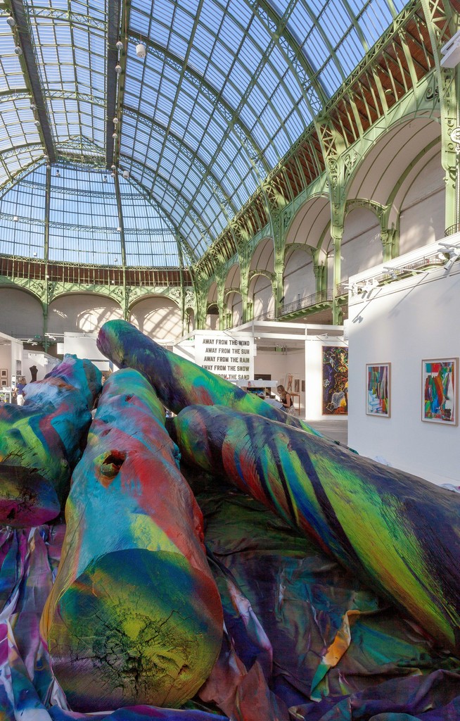 Artwork © Katharina Grosse und VG Bild-Kunst Bonn, 2018. Photo: Zarko Vijatovic. Courtesy Gagosian. Artwork © Katharina Grosse und VG Bild-Kunst Bonn, 2018. Photo: Zarko Vijatovic. Courtesy Gagosian.