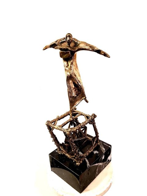 Salvador Dalí, ‘Salvador Dali - Flying - Original Bronze Sculpture’, ca. 1970, Galerie Philia