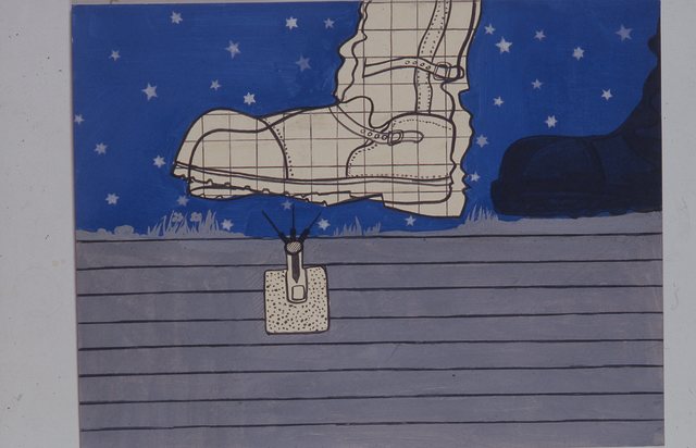 Antoni Miralda, ‘Botas Bomba / Luna Llena #4 (pisando)’, 1965, Henrique Faria Fine Art