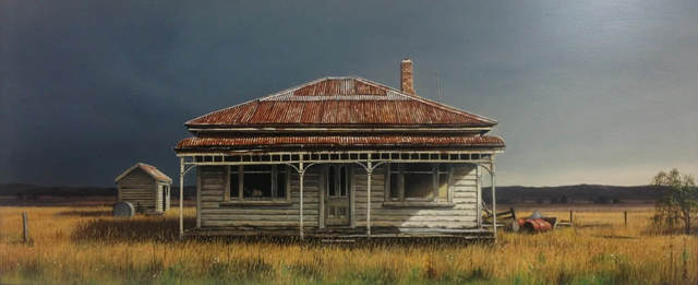 John Toomer, ‘Deserted Farmhouse in the Maniototo’, 2019, Black Door Gallery