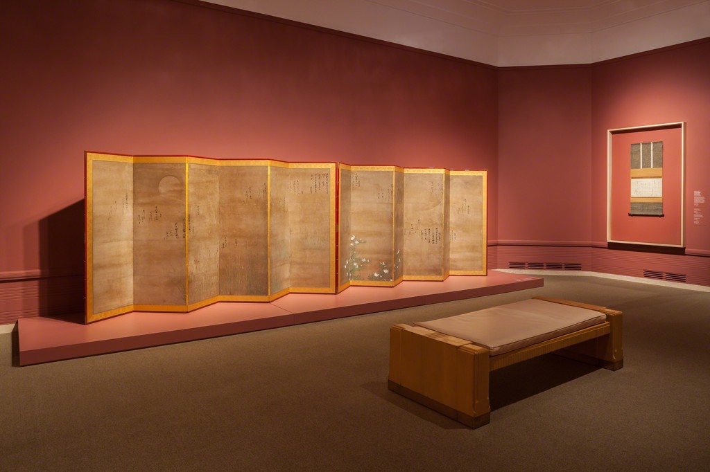 Installation view of Calligraphic Abstraction, 2015. Courtesy Seattle Art Museum. Installation view of Calligraphic Abstraction, 2015. Courtesy Seattle Art Museum.