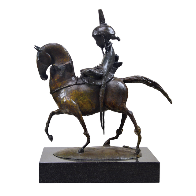 Andrey Ostashov, ‘Walk in butterflies forest. Small’, 2016, Sculpture, Bronze, patina, granite, OSTASHOV sculpture