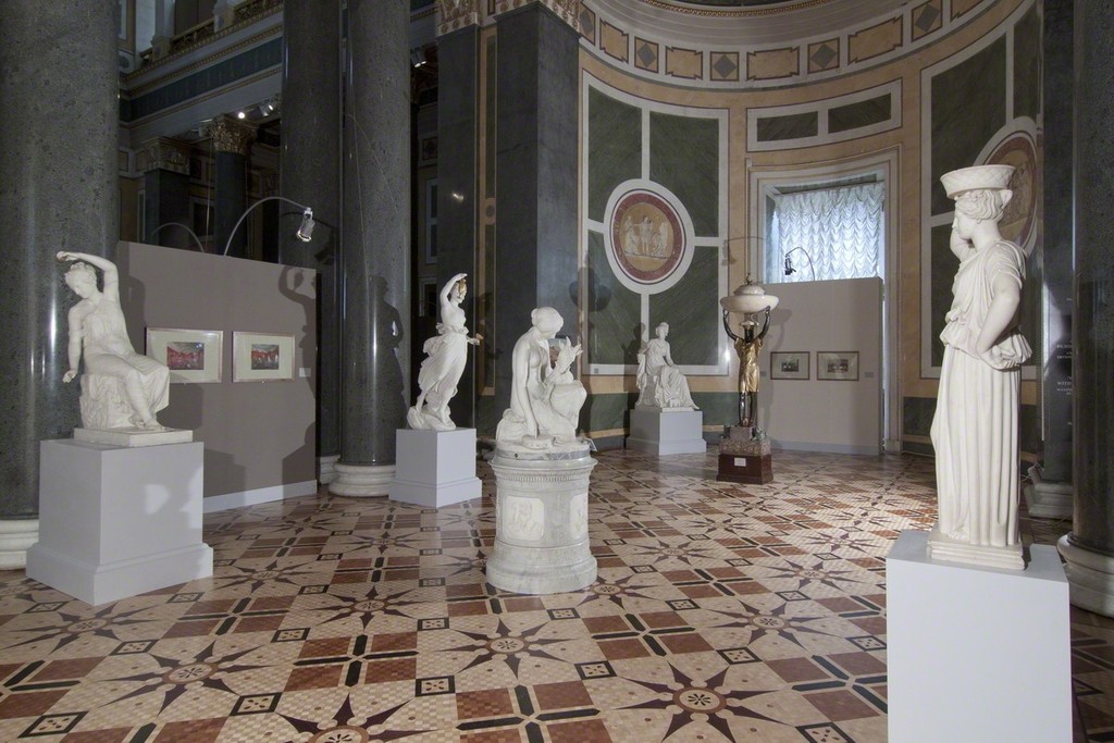 Installation view: “Created by a Hand with but a Chisel Armed…” Sculpture in St Petersburg’s Palaces in the 19th Century Installation view: “Created by a Hand with but a Chisel Armed…” Sculpture in St Petersburg’s Palaces in the 19th Century