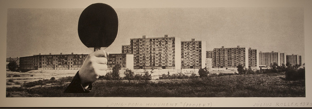 Július Koller, ‘Ping-Pong Monument (U.F.O.), Project’, 1971, Photography, C-Print, Garage Museum of Contemporary Art