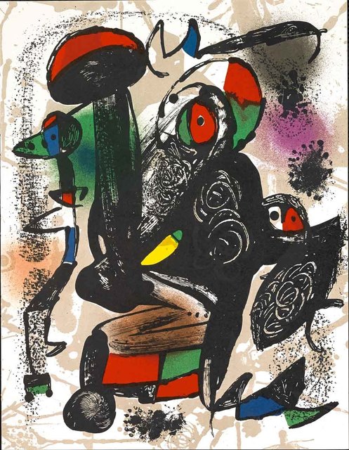 Joan Miró, ‘Untitled (Lithographe IV, M.1258)’, Martin Lawrence Galleries