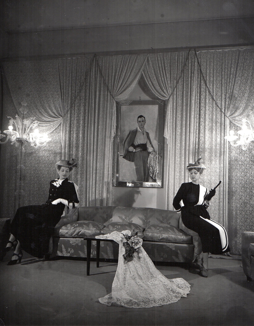 Pasquale de Antonis, ‘Inside Milio Schuberth's atelier among the models the designer's portrait’, Photography, Silver bromide print, Bertolami Fine Arts