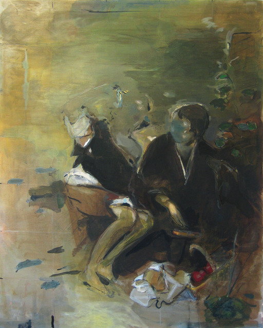 German Portal, ‘st_nonfinito#2’, 2016, Painting, Oil on canvas, Galería Silvestre