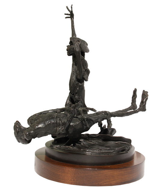 Floriano Bodini, ‘Lamento sull'ucciso’, 1962, Sculpture, Bronze, Ambrosiana Casa d'Aste