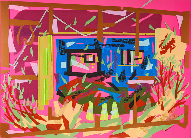 Chien-Yi Wu, ‘ Land of Ruins III’, 2018, Painting, Mixed media (Acrylic sheet, washi paper tape), Liang Gallery