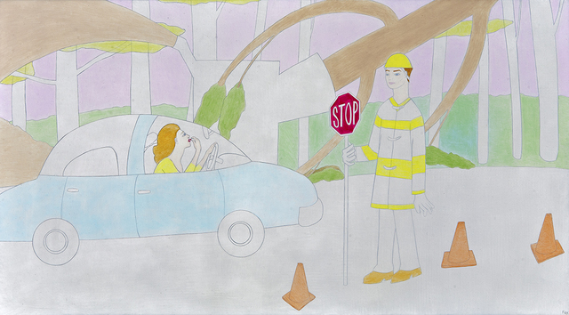 Elizabeth Fox, ‘Tree Work Ahead’, Dowling Walsh