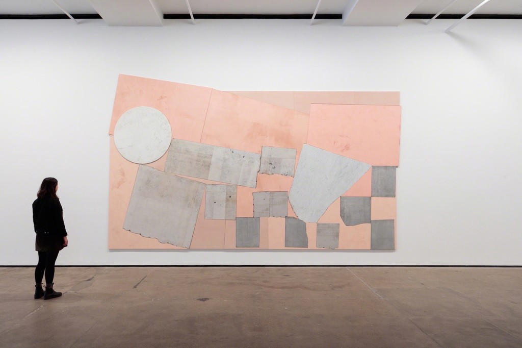 Installation view of Sam Moyer: WIDE WAKE at Sean Kelly, New York
October 27 - December 16, 2017
Photography: JSP Art Photography
Courtesy: Sean Kelly, New York Installation view of Sam Moyer: WIDE WAKE at Sean Kelly, New York
October 27 - December 16, 2017
Photography: JSP Art Photography
Courtesy: Sean Kelly, New York