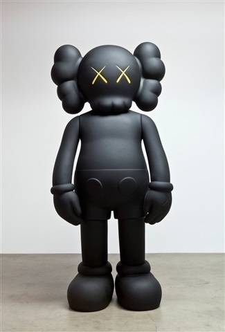 KAWS, ‘4 Ft Companion (Black)’, 2007, Design/Decorative Art, Cast Vinyl, Lush Art Agency