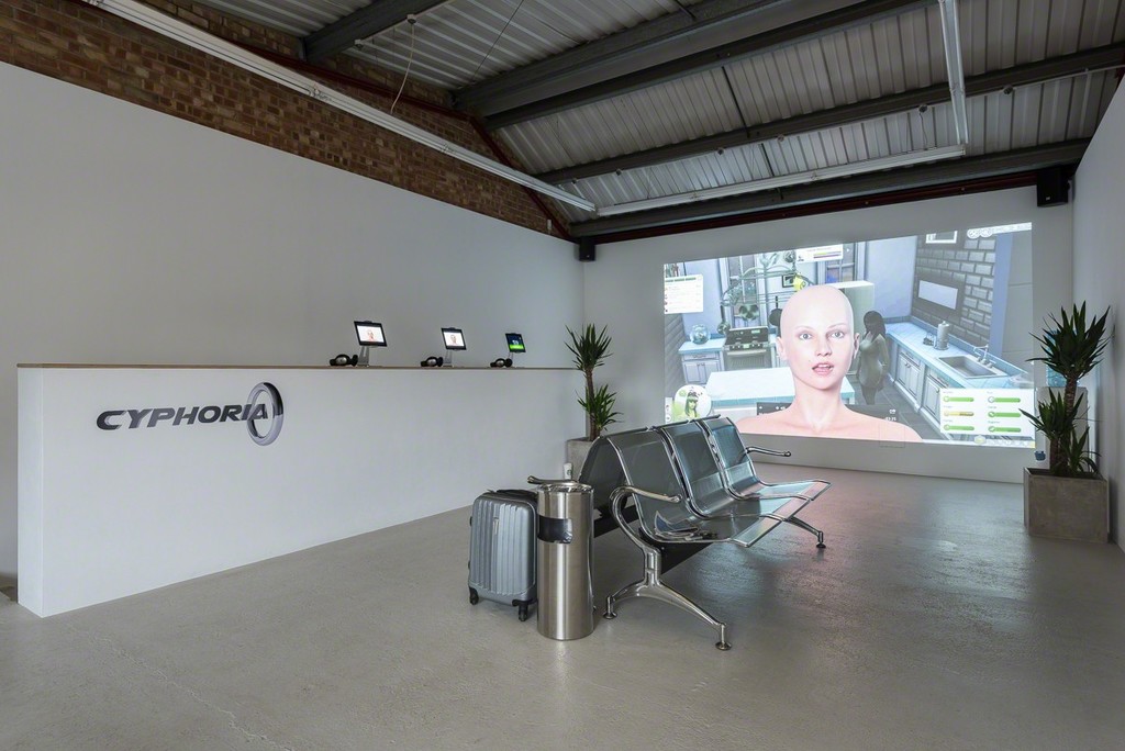 Installation view, Stine Deja 'Cyphoria' at Annka Kultys Gallery, London, 2017 Photo: Annka Kultys Gallery (Damian Griffiths) Installation view, Stine Deja 'Cyphoria' at Annka Kultys Gallery, London, 2017 Photo: Annka Kultys Gallery (Damian Griffiths)