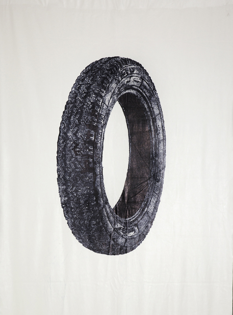 Keren Cytter, ‘Black Wheel (Detail)’, 2014, Noga Gallery of Contemporary Art