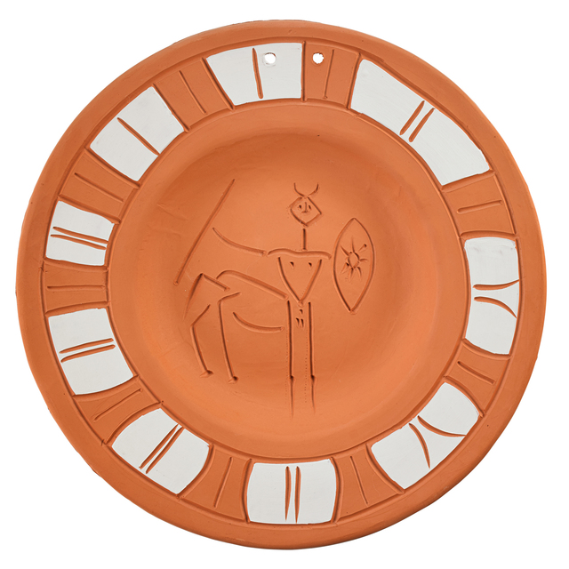 Pablo Picasso, ‘Wall-hanging charger, "Centaur (Centaure)," France’, des. 1950, Rago/Wright