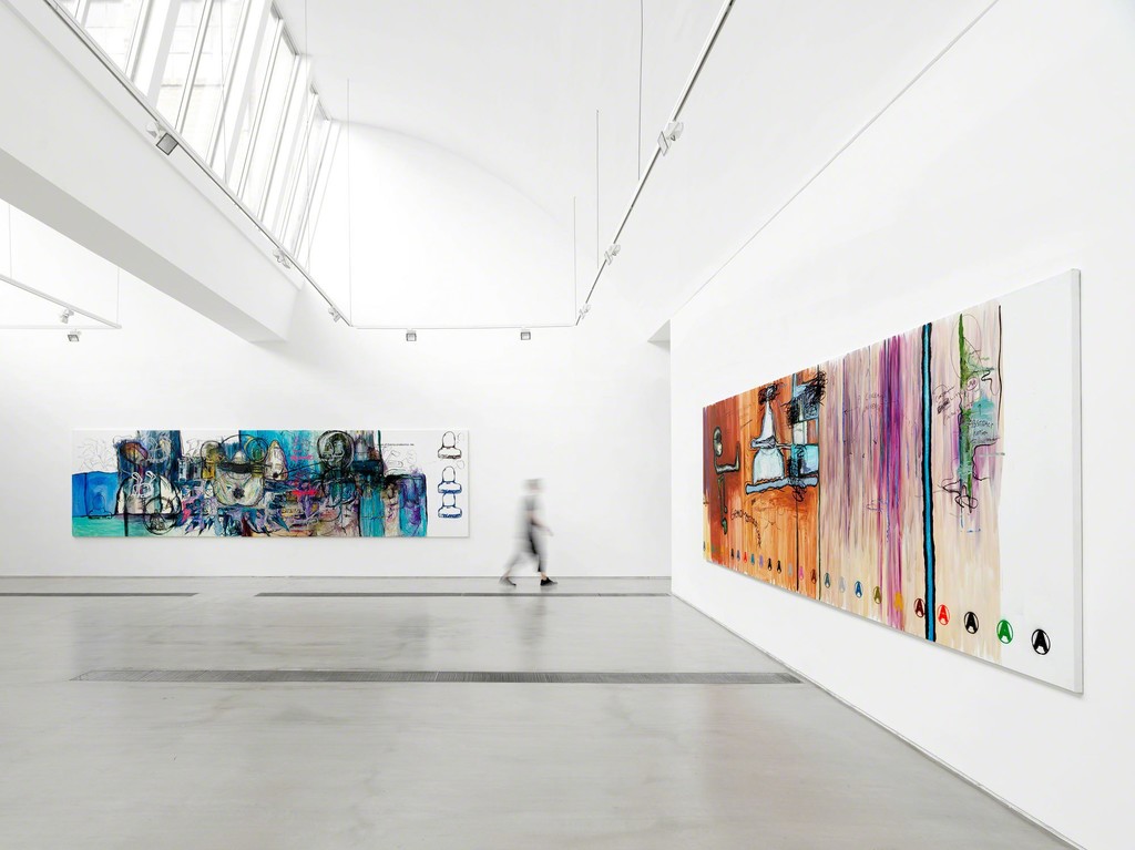 Installation view of exhibition ‘Bjarne Melgaard: Bitter Angel’, Faurschou Foundation, Bejing, 2015. Photo by Jonathan Leijonhufvud, © Faurschou Foundation Installation view of exhibition ‘Bjarne Melgaard: Bitter Angel’, Faurschou Foundation, Bejing, 2015. Photo by Jonathan Leijonhufvud, © Faurschou Foundation