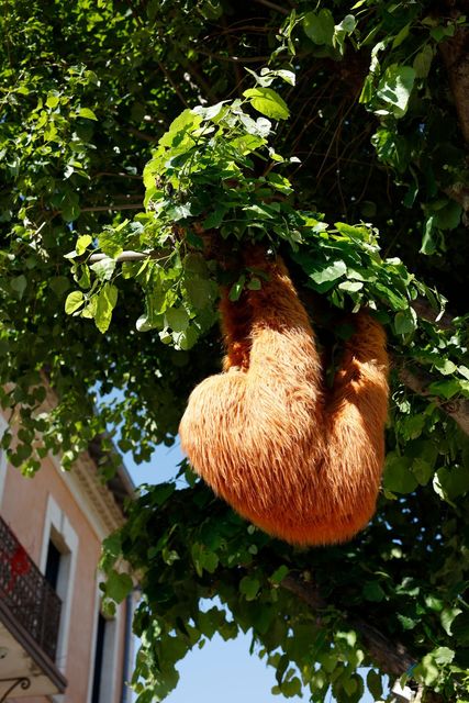 Elodie Antoine, ‘Paresseux roux (Sloth)’, 2015, Sculpture, Faux-fur, Aeroplastics