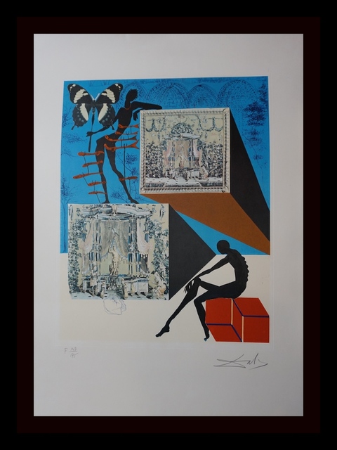 Salvador Dalí, ‘Memories of Surrealism Dressed in the Nude in the Surrealist Fashion’, 1971, Print, Etching, Fine Art Acquisitions Dali