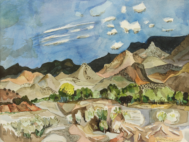 William Thomas Lumpkins, ‘Near Abiqui’, 1981, Addison Rowe Gallery