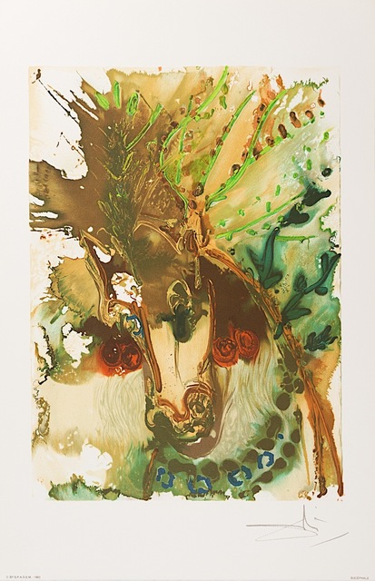 Salvador Dalí, ‘Bucéphale’, 1983, Print, Lithograph on Vélin d'Arches Paper, Art Lithographies