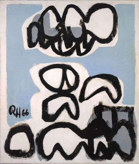 Raymond Hendler, ‘Cain and Able’, 1966, Painting, Acrylic on canvas, Berry Campbell Gallery