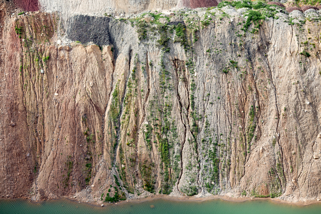 Alex Maclean, ‘Cliffside Rivulets, Mountain Iron, MN, 2014’, 2014, Huxley-Parlour