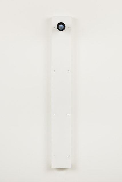 Gary Hill, ‘Self (F)’, 2016, Sculpture, Acrylic, six video cameras, electronics, optics, bitforms gallery