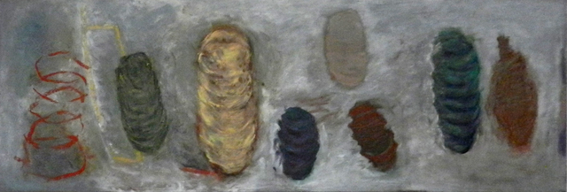 Carol Benson, ‘Cocoon’, 2014, Painting, Oil and Encaustic on Steel, William Campbell Contemporary Art Inc