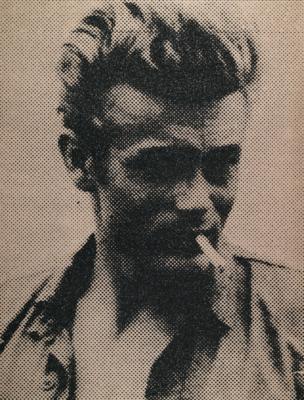 Russell Young - James Dean (atomic gold+black)