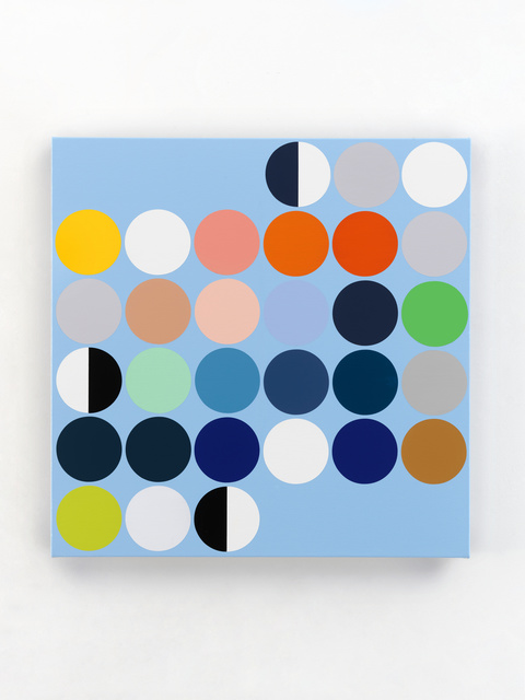 Sarah Morris, ‘"April 2020"’, 2020, Painting, Household gloss paint on canvas, White Cube