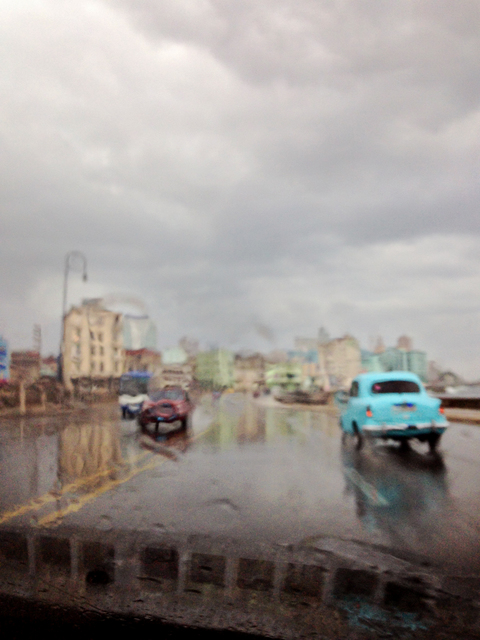 AbstractCuba Series 'Havana in the Rain'