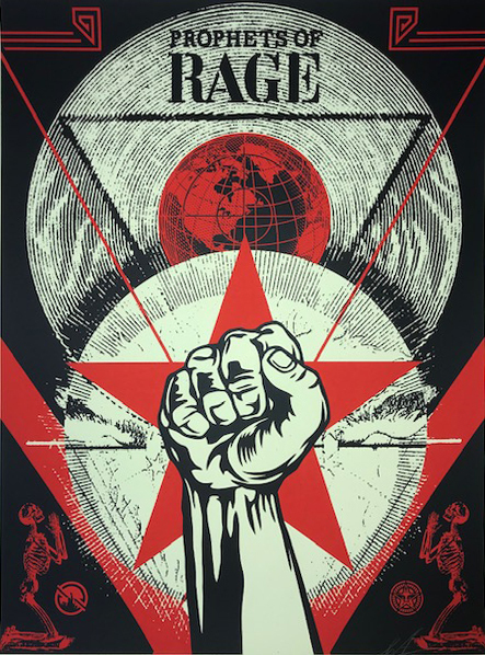 Shepard Fairey (OBEY), ‘Prophets Of Rage ’, 2017, New Union Gallery