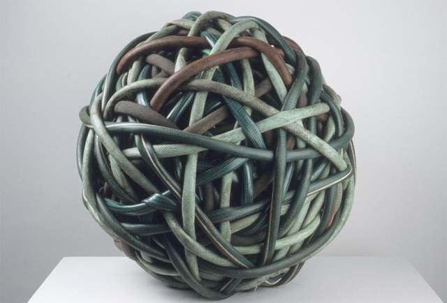 Brent Crothers, ‘Water Wars 1’, 2006, Sculpture, Used garden hoses, InLiquid