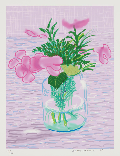 David Hockney, ‘Untitled (iPad drawing), from A Bigger Book, Art Edition A’, 2010/2016, Phillips