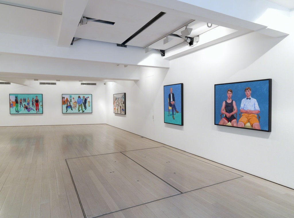 David Hockney: Painting and Photography installation at Annely Juda Fine Art, London David Hockney: Painting and Photography installation at Annely Juda Fine Art, London