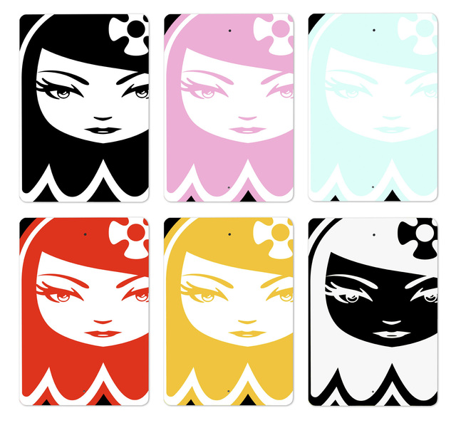 matt siren, ‘Complete Metal Ghost Girl Suite ’, 2008, Woodward Gallery