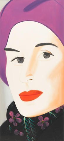 Alex Katz - Purple Hat (Ada)