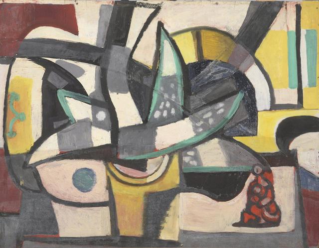 Carlos Carnero, ‘I.20’, 1956, Painting, Oil wood panel, Galería de las Misiones