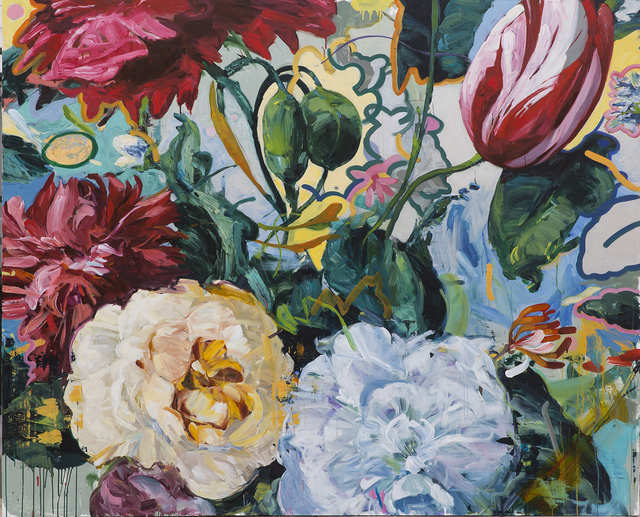 Carmelo Blandino, ‘Campo de Fiori III’, 2017, Painting, Acrylique sur toile / Acrylic on canvas, Galerie de Bellefeuille