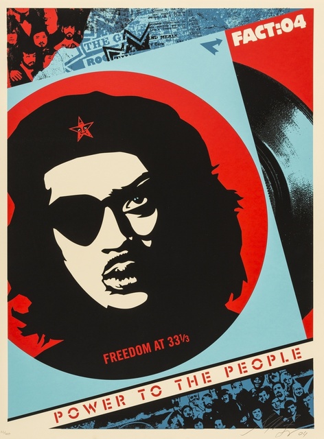 Shepard Fairey (OBEY), ‘Fact 04’, 2004, Forum Auctions