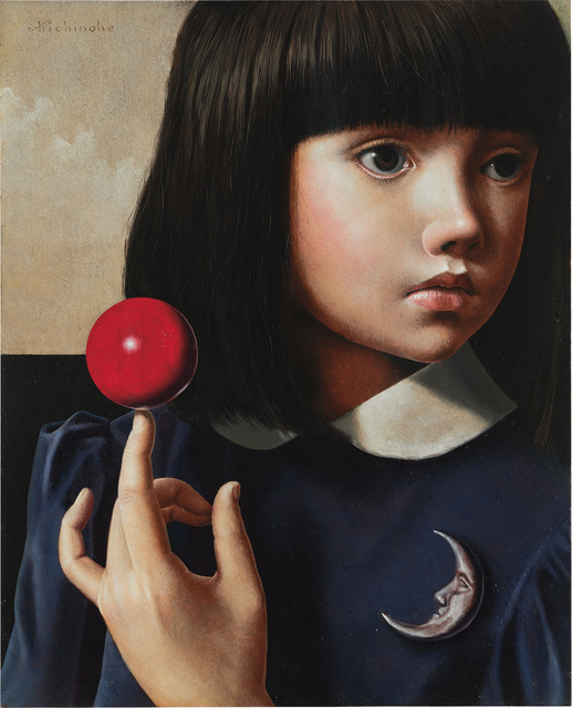 Masaru Shichinohe, ‘Red Ball and Silver Moon’, 2014, Phillips