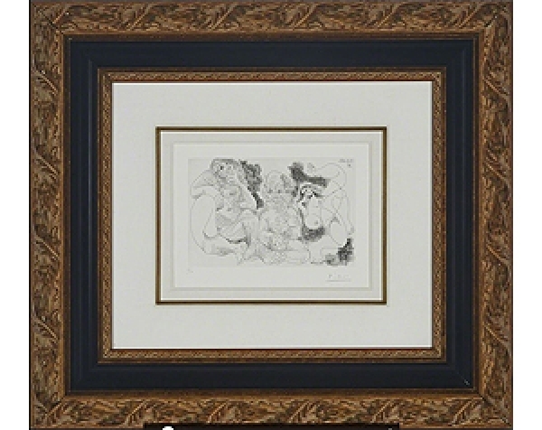 Pablo Picasso, ‘Vieillard Assis Avec Un Femme’, Broadway fine Art