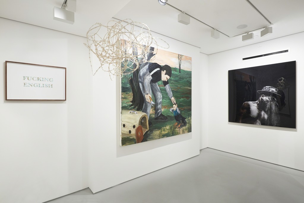 Broken English , Exhibition view, Tyburn Gallery, 2015, Courtesy Tyburn Gallery Broken English , Exhibition view, Tyburn Gallery, 2015, Courtesy Tyburn Gallery