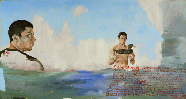 Jack Balas, ‘KISSING THE MOON (FOR WINSLOW HOMER)’, 2011, William Havu Gallery